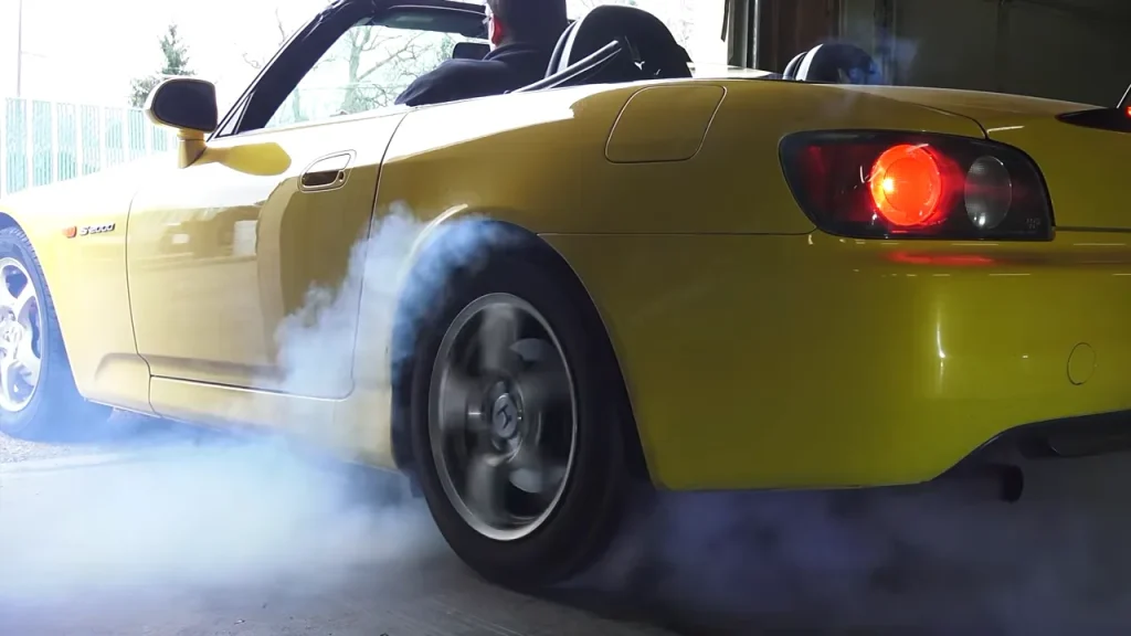 Q: Why do people perform burnouts?